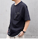 【WEB限定】SHIPS any: ジャカード フェイクレイヤード ポケット Tシャツ◇