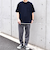 【WEB限定】SHIPS any: ジャカード フェイクレイヤード ポケット Tシャツ◇
