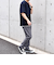 【WEB限定】SHIPS any: ジャカード フェイクレイヤード ポケット Tシャツ◇