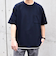 【WEB限定】SHIPS any: ジャカード フェイクレイヤード ポケット Tシャツ◇