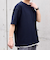 【WEB限定】SHIPS any: ジャカード フェイクレイヤード ポケット Tシャツ◇