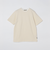 SHIPS: フェイクレイヤード ピケ クルーネック Tシャツ