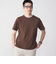 SHIPS: フェイクレイヤード ピケ クルーネック Tシャツ