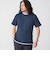 SHIPS: フェイクレイヤード ピケ クルーネック Tシャツ