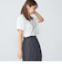【WEB限定】SHIPS: STYLISH STANDARD ロゴ 刺繍 Tシャツ