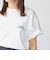 【WEB限定】SHIPS: STYLISH STANDARD ロゴ 刺繍 Tシャツ
