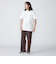 【WEB限定】SHIPS: STYLISH STANDARD ロゴ 刺繍 Tシャツ