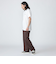 【WEB限定】SHIPS: STYLISH STANDARD ロゴ 刺繍 Tシャツ