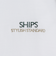 【WEB限定】SHIPS: STYLISH STANDARD ロゴ 刺繍 Tシャツ
