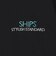 【WEB限定】SHIPS: STYLISH STANDARD ロゴ 刺繍 Tシャツ