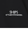 【WEB限定】SHIPS: STYLISH STANDARD ロゴ 刺繍 Tシャツ