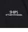 【WEB限定】SHIPS: STYLISH STANDARD ロゴ 刺繍 Tシャツ