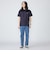 【WEB限定】SHIPS: STYLISH STANDARD ロゴ 刺繍 Tシャツ