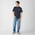 【WEB限定】SHIPS: STYLISH STANDARD ロゴ 刺繍 Tシャツ