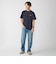 【WEB限定】SHIPS: STYLISH STANDARD ロゴ 刺繍 Tシャツ