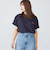 【WEB限定】SHIPS: STYLISH STANDARD ロゴ 刺繍 Tシャツ