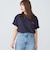 【WEB限定】SHIPS: STYLISH STANDARD ロゴ 刺繍 Tシャツ