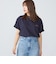 【WEB限定】SHIPS: STYLISH STANDARD ロゴ 刺繍 Tシャツ