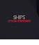 【WEB限定】SHIPS: STYLISH STANDARD ロゴ 刺繍 Tシャツ