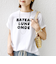ローズペトール 半袖 プリント TEE