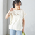 ローズペトール 半袖 プリント TEE