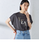ローズペトール 半袖 プリント TEE