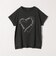 【WEB限定】〈手洗い可能〉バリエーション ロゴ 刺繍 プリントTEE