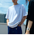 【WEB限定】SHIPS:〈汗染み防止加工〉ワンポイントロゴ ビッグシルエットヘビーウェイトTシャツ