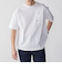 【WEB限定】SHIPS:〈汗染み防止加工〉ワンポイントロゴ ビッグシルエットヘビーウェイトTシャツ