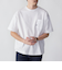 【WEB限定】SHIPS:〈汗染み防止加工〉ワンポイントロゴ ビッグシルエットヘビーウェイトTシャツ