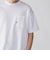 【WEB限定】SHIPS:〈汗染み防止加工〉ワンポイントロゴ ビッグシルエットヘビーウェイトTシャツ