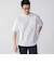 【WEB限定】SHIPS:〈汗染み防止加工〉ワンポイントロゴ ビッグシルエットヘビーウェイトTシャツ