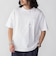 【WEB限定】SHIPS:〈汗染み防止加工〉ワンポイントロゴ ビッグシルエットヘビーウェイトTシャツ