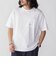 【WEB限定】SHIPS:〈汗染み防止加工〉ワンポイントロゴ ビッグシルエットヘビーウェイトTシャツ