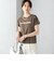 【SHIPS別注】81BRANCA:バリエーション ロゴ TEE ◇