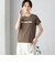 【SHIPS別注】81BRANCA:バリエーション ロゴ TEE ◇