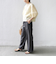 〈手洗い可能〉ツイル ドロスト パンツ