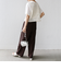 〈手洗い可能〉ツイル ドロスト パンツ