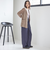 《一部追加予約》〈手洗い可能〉ツイル ドロスト パンツ