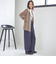《一部追加予約》〈手洗い可能〉ツイル ドロスト パンツ
