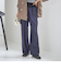 〈手洗い可能〉ツイル ドロスト パンツ