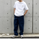 【WEB限定】SHIPS any: BLAH BLAH BLAH.ワンポイント 刺繍 ルーズ Tシャツ(ユニセックス)◇