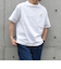 【WEB限定】SHIPS any: BLAH BLAH BLAH.ワンポイント 刺繍 ルーズ Tシャツ(ユニセックス)◇
