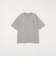 【WEB限定】SHIPS any: BLAH BLAH BLAH.ワンポイント 刺繍 ルーズ Tシャツ(ユニセックス)◇
