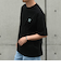 【WEB限定】SHIPS any: BLAH BLAH BLAH.ワンポイント 刺繍 ルーズ Tシャツ(ユニセックス)◇
