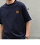 【WEB限定】SHIPS any: BLAH BLAH BLAH.ワンポイント 刺繍 ルーズ Tシャツ(ユニセックス)◇