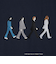 【WEB限定】SHIPS: THE BEATLES エンブロイダリー Tシャツ 24SS