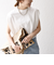 SHIPS any:〈抗菌防臭/洗濯機可能〉USAコットン ラウンドヘム ノースリーブ TEE