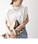 SHIPS any:〈抗菌防臭/洗濯機可能〉USAコットン ラウンドヘム ノースリーブ TEE
