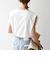 SHIPS any:〈抗菌防臭/洗濯機可能〉USAコットン ラウンドヘム ノースリーブ TEE